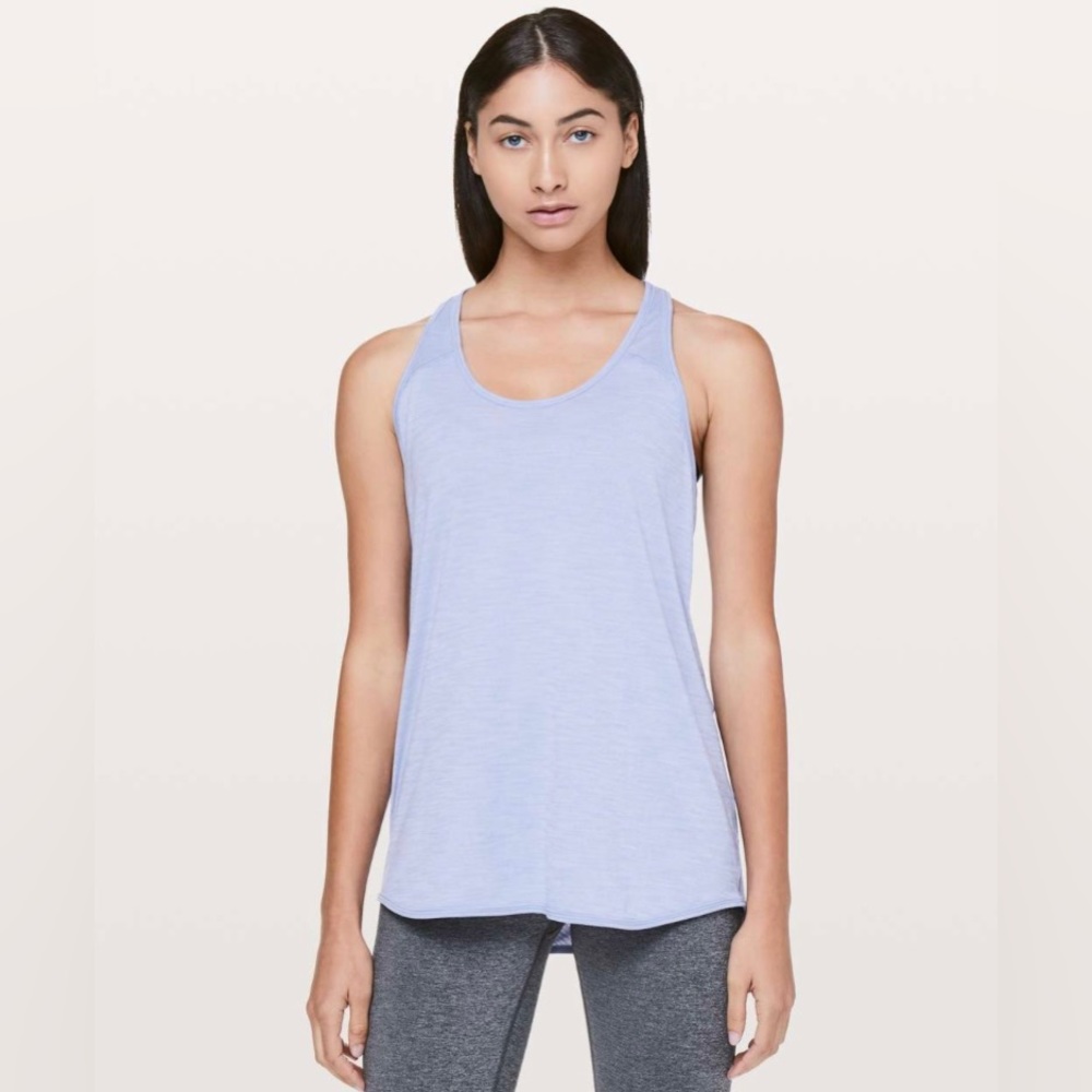 Lululemon Essential Tank (Color: Heathered Iron Purple)